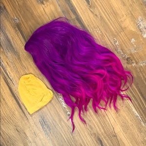 Purple and Pink Ombré Party Wig